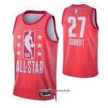 Camiseta All Star 2022 Utah Jazz Rudy Gobert #27 Granate