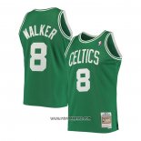 Camiseta Boston Celtics Antoine Walker #8 Hardwood Classics 2000-01 Verde