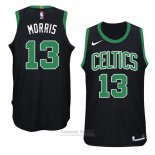 Camiseta Boston Celtics Marcus Morris Statement #13 2017-18 Negro