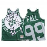 Camiseta Boston Celtics Tacko Fall #99 Mitchell & Ness Big Face Verde