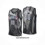 Camiseta Brooklyn Nets Personalizada Ciudad 2024-25 Negro