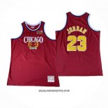 Camiseta Chicago Bulls Michael Jordan #23 Mitchell & Ness 1996 Rojo