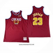 Camiseta Chicago Bulls Michael Jordan #23 Mitchell & Ness 1996 Rojo