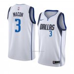 Camiseta Dallas Mavericks Daryl Macon #3 Association 2018-19 Blanco
