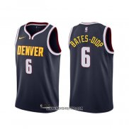 Camiseta Denver Nuggets Keita Bates-Diop #6 Icon Azul