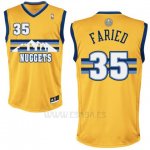 Camiseta Denver Nuggets Kenneth Faried #35 Amarillo