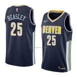 Camiseta Denver Nuggets Malik Beasley #25 Icon 2018 Azul