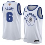 Camiseta Golden State Warriors Nick Young Classic #6 2017-18 Blanco