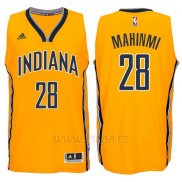 Camiseta Indiana Pacers Ian Mahinmi #28 Amarillo