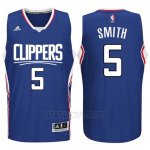 Camiseta Los Angeles Clippers Josh Smith #5 Azul