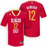 Camiseta Manga Corta Houston Rockets Dwight Howard #12 Rojo