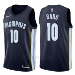 Camiseta Memphis Grizzlies Ivan Rabb #10 Icon 2017-18 Azul