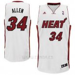 Camiseta Miami Heat Ray Allen #34 Blanco