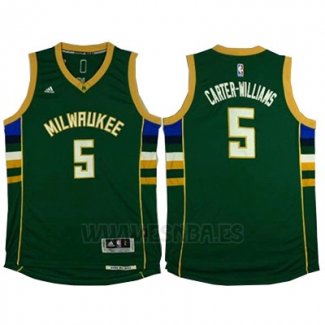 Camiseta Milwaukee Bucks Michael Carter-Williams #5 Verde