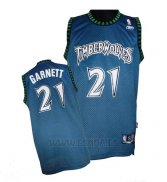 Camiseta Minnesota Timberwolves Kevin Garnett #21 Retro Azul