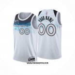 Camiseta Minnesota Timberwolves Personalizada Ciudad 2024-25 Blanco