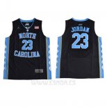 Camiseta NCAA North Carolina Tar Heels Michael Jordan #23 Negro
