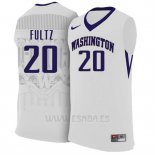 Camiseta NCAA Washington State Markelle Fultz #20 Blanco