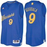Camiseta Navidad 2016 Golden State Warriors Andre Iguodala #9 Azul