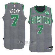 Camiseta Navidad 2018 Boston Celtics Jaylen Brown #7 Verde