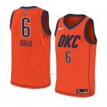 Camiseta Oklahoma City Thunder Hamidou Diallo #6 Earned 2018-19 Naranja