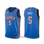 Camiseta Oklahoma City Thunder Luguentz Dort #5 Icon 2020 Azul