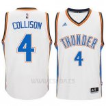 Camiseta Oklahoma City Thunder Nick Collison #4 Blanco