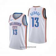 Camiseta Oklahoma City Thunder Paul George #13 Association Blanco