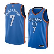 Camiseta Oklahoma City Thunder Timothe Luwawu-cabarrot #7 Icon 2018 Azul