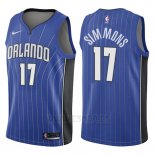 Camiseta Orlando Magic Jonathon Simmons #17 Icon 2017-18 Azul