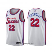 Camiseta Philadelphia 76ers Matisse Thybulle #22 Classic 2019-20 Blanco