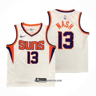 Camiseta Phoenix Suns Steve Nash #13 Association Blanco