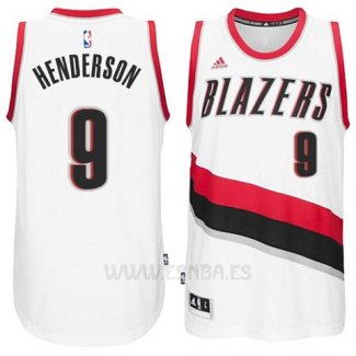 Camiseta Portland Trail Blazers Gerald Henderson #9 Blanco