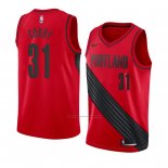 Camiseta Portland Trail Blazers Seth Curry #31 Statement 2018 Rojo