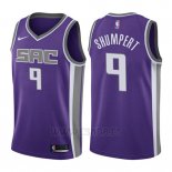 Camiseta Sacramento Kings Iman Shumpert #9 Icon 2017-18 Violeta