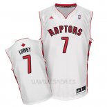 Camiseta Toronto Raptors Kyle Lowry #7 Blanco