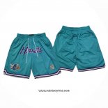 Pantalone Charlotte Hornets Retro Just Don Verde