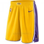 Pantalone Los Angeles Lakers 2017-18 Oro