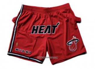 Pantalone Miami Heat Just Don Rojo