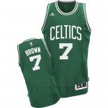 Camiseta Boston Celtics Jaylen Brown #7 Verde