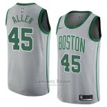 Camiseta Boston Celtics Kadeem Allen #45 Ciudad 2018 Gris