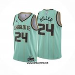 Camiseta Charlotte Hornets Brandon Miller #24 Ciudad 2024-25 Verde