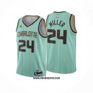 Camiseta Charlotte Hornets Brandon Miller #24 Ciudad 2024-25 Verde