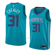 Camiseta Charlotte Hornets Joe Chealey #31 Icon 2018 Verde