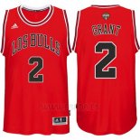 Camiseta Chicago Bulls Jerian Grant #2 Rojo