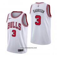 Camiseta Chicago Bulls Shaquille Harrison #3 Association Blanco