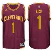 Camiseta Cleveland Cavaliers Derrick Rose #1 Rojo