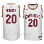 Camiseta Cleveland Cavaliers Timofey Mozgov #20 2015 Blanco