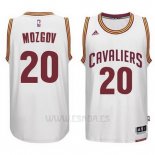 Camiseta Cleveland Cavaliers Timofey Mozgov #20 2015 Blanco