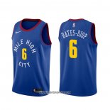 Camiseta Denver Nuggets Keita Bates-Diop #6 Statement Azul